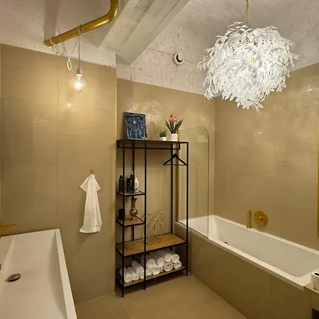 Apartmán Duplex Design Flat 3 Baeder Garten 160 M2 *